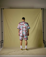 Baseball Shirt Camou Rosa