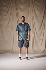Baseball Shirt Petrolio