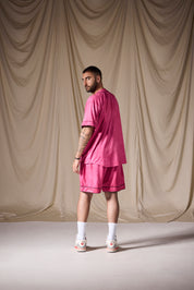 Baseball Shirt Fucsia | Miami Vice Edition