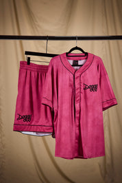 Baseball Shirt Fucsia | Miami Vice Edition