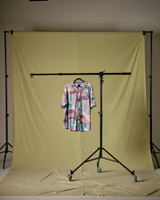 Baseball Shirt Camou Rosa