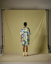 Baseball Shirt Camou Lime