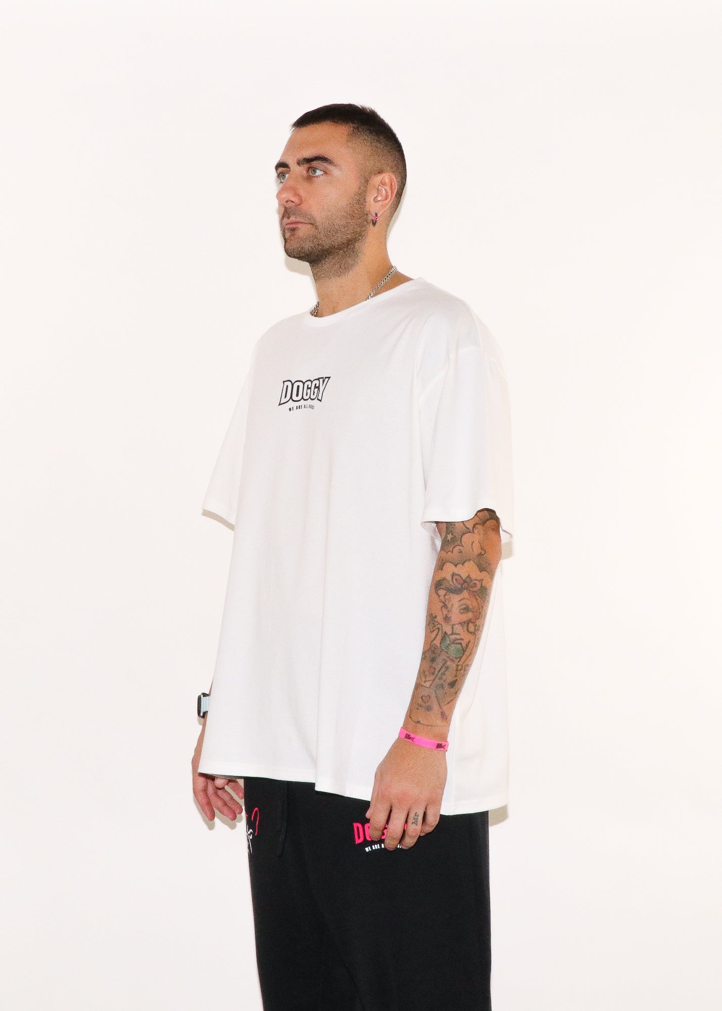 Off Court White Tee